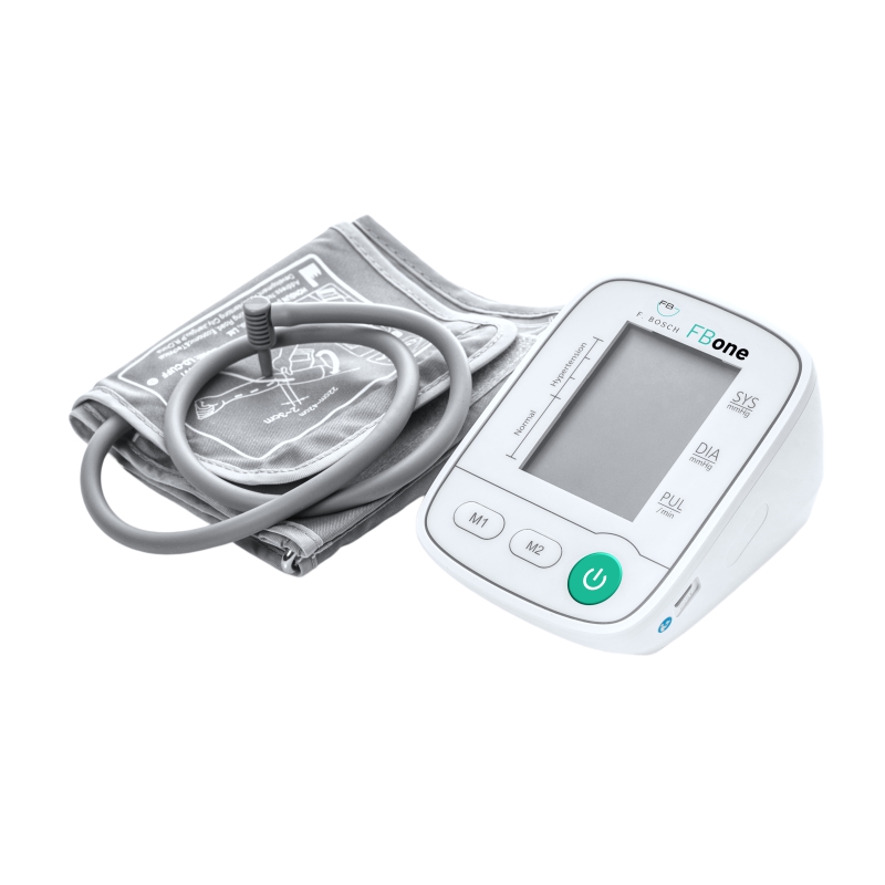 FBone digitales Oberarm-Blutdruckmessgerät inkl. Universalmanschette 22-42 cm 