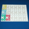 Medikamenten-Tablett groß für 90 Becher